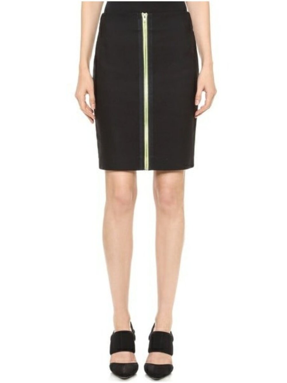 Alexander Wang Double Zip Pencil Skirt